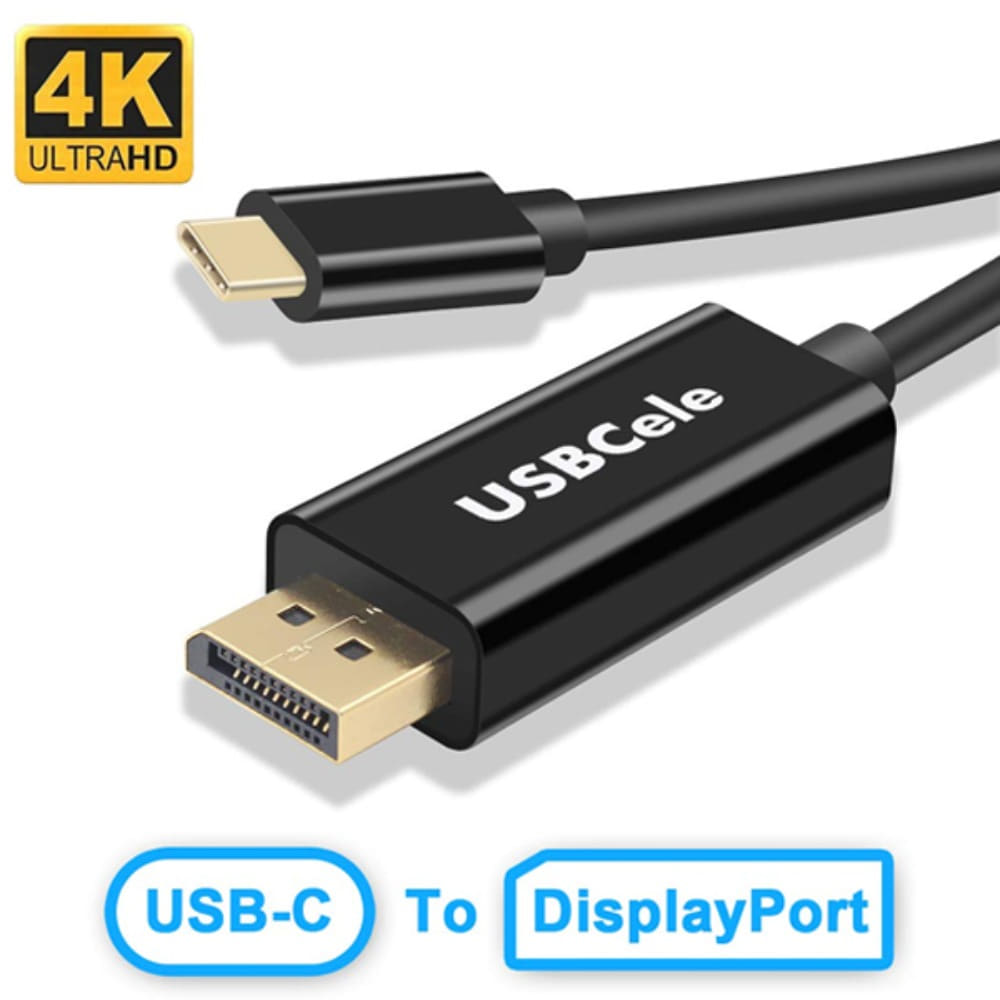 USBCele USB-C to DisplayPort Cable 4K 맥북프로