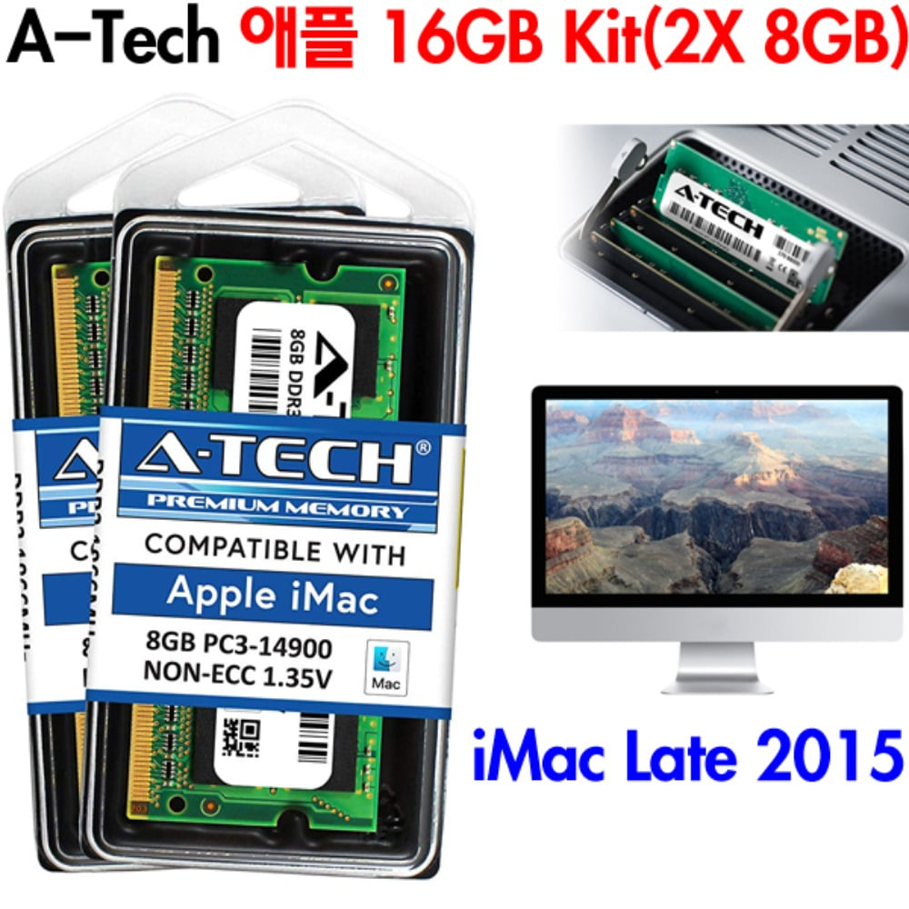 A-Tech 애플 16GB Kit(2X 8GB) DDR3L 1867MHz