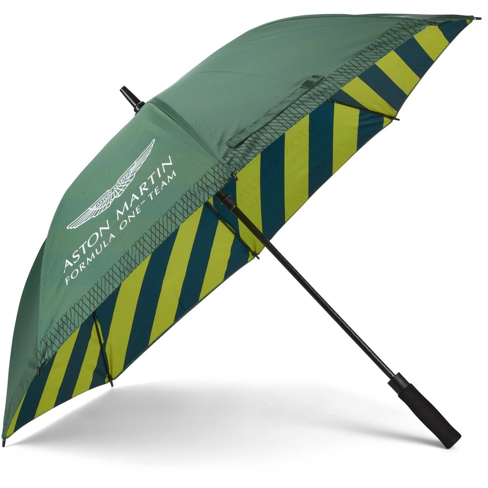 Aston Martin F1 팀 골프 우산 그린