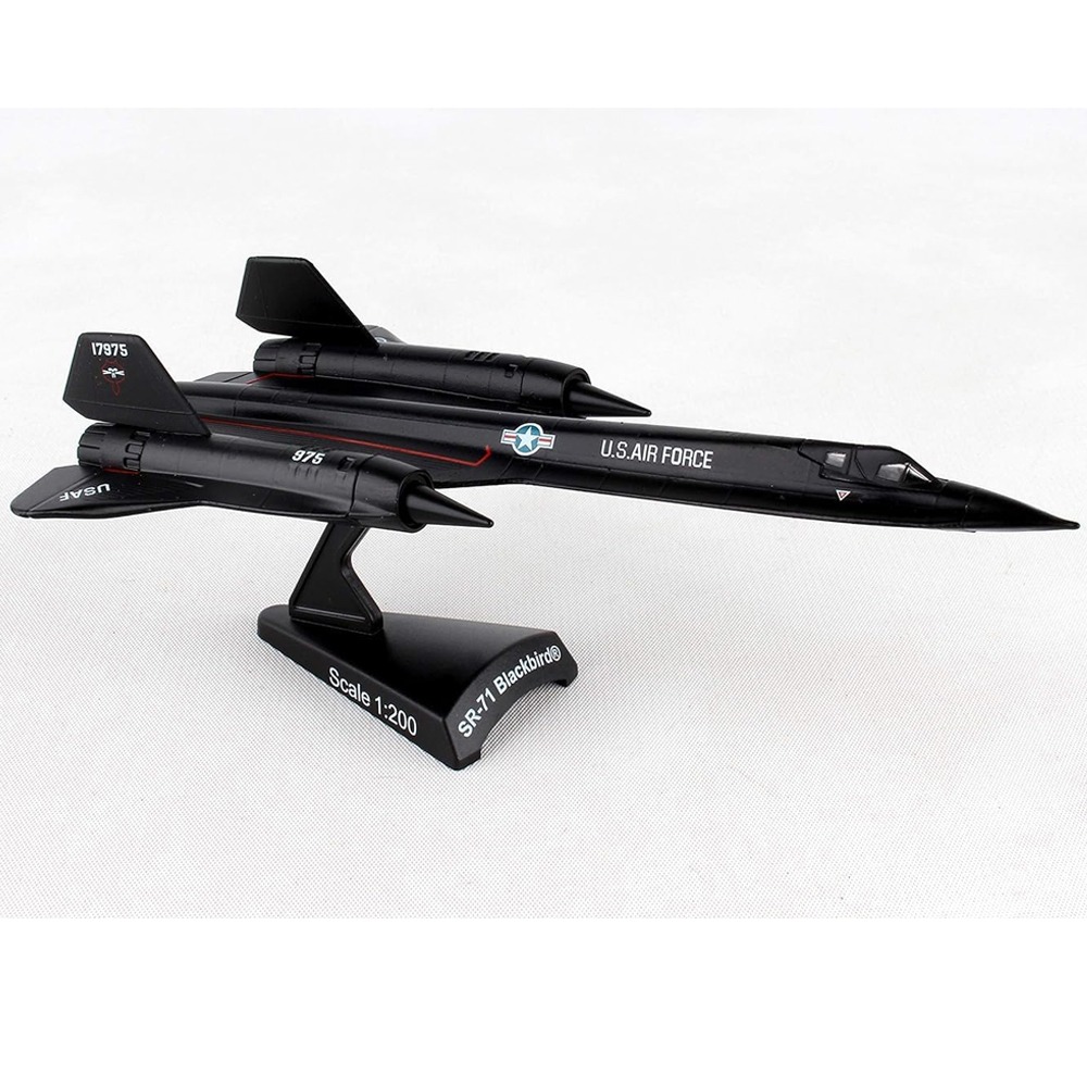 다론 월드와이드 SR-71 블랙버드 메탈 비행기 전투기 블랙