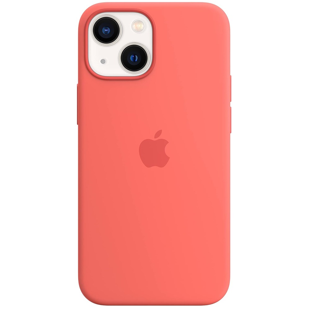 애플 아이폰 13 미니 실리콘 케이스 핑크 포멜로
