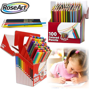 로즈아트 색연필 100개 사인펜 마커 100색
