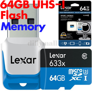 렉사 하이퍼포먼스 마이크로 SDXC 64GB 플래쉬 메모리카드