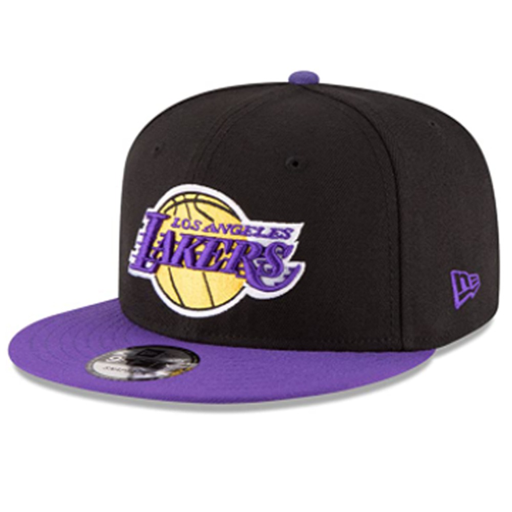 뉴에라 NBA LA레이커스 스냅백 9Fifty 모자 블랙
