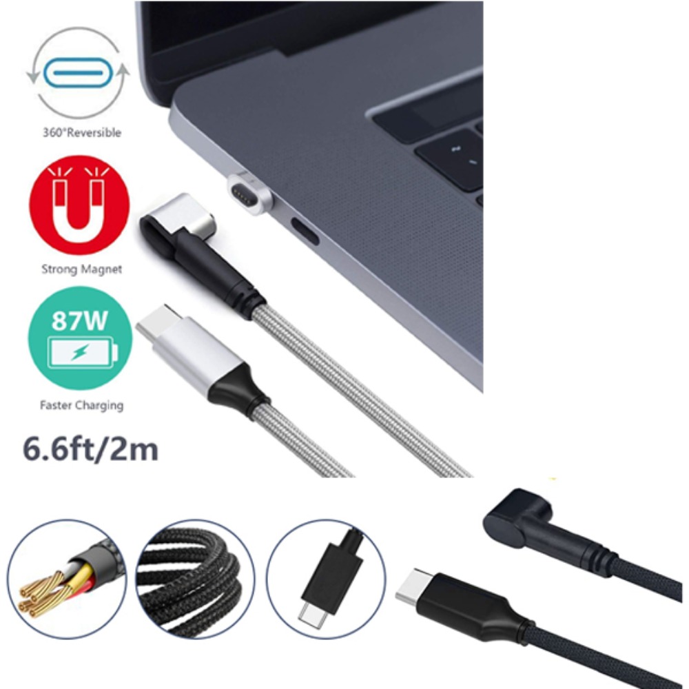 USB C Magnetic 충전 케이블 MacBook Pro Air