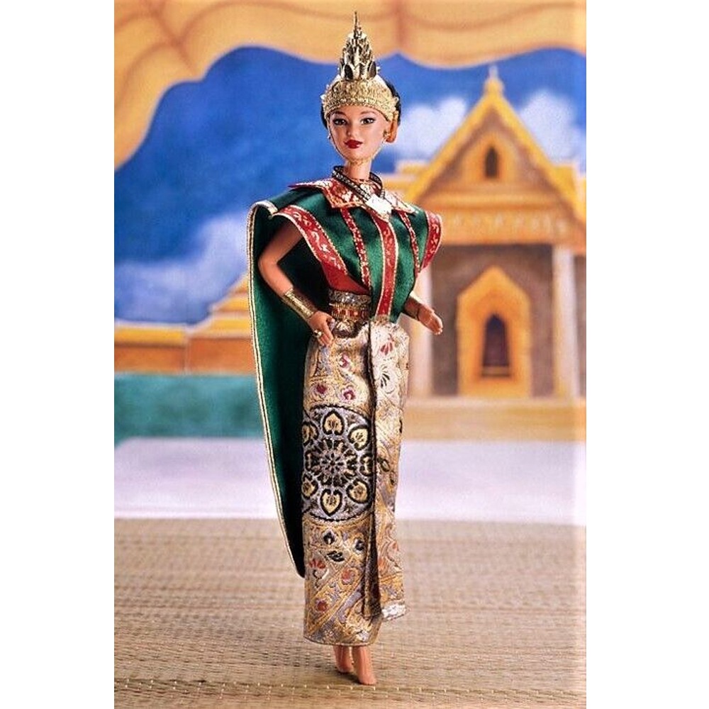 바비 인형 1997 돌스 오브 월드 태국 전통 의상 바비 인형