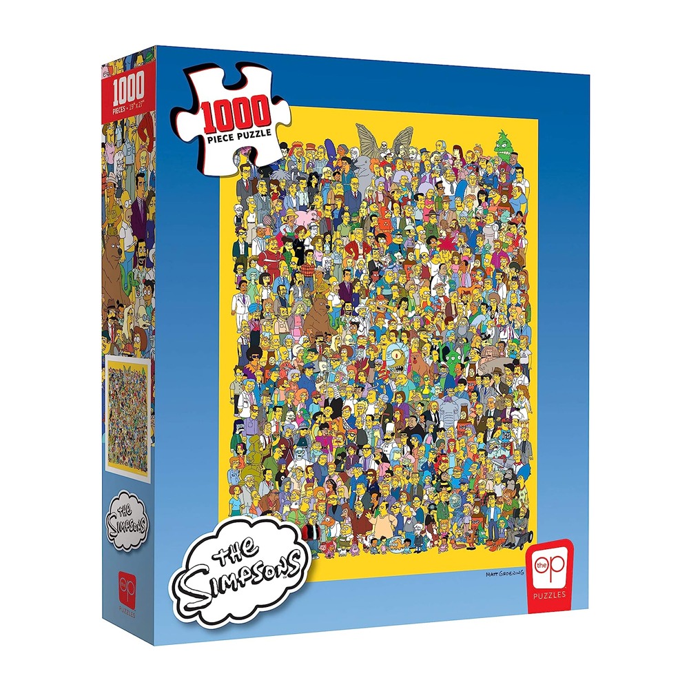 심슨 가족 등장인물 1000피스 직소 퍼즐