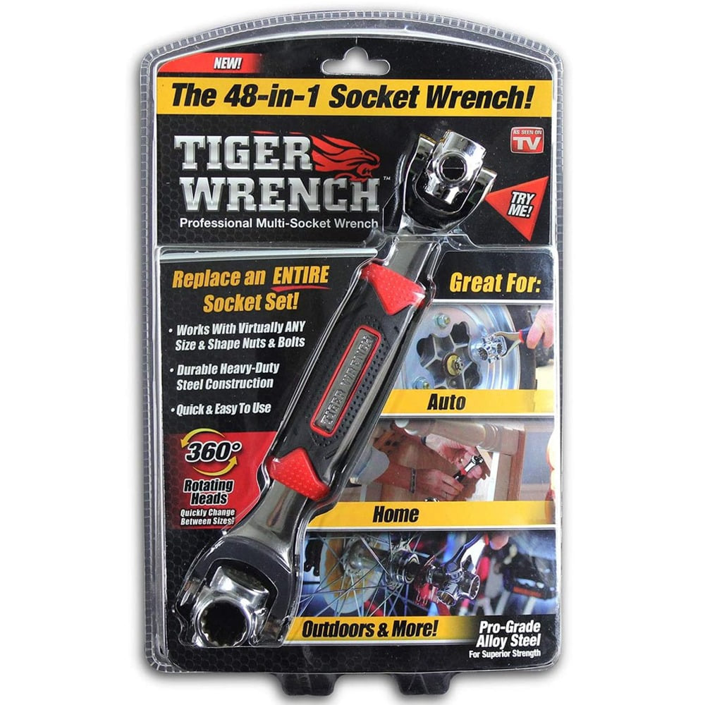 Tiger Wrench 멀티 사이즈 소켓 렌치 TW-MC12/4