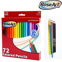 로즈아트 색연필 72색 컬러링북 색연필