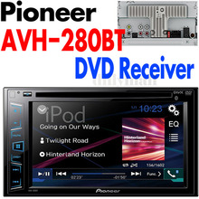 파이오니아 카오디오 블루투스 Pioneer AVH-280BT/DVD Receiver 