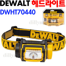 [해외][무료배송]디월트 헤드램프/DEWALT DWHT70440/디월트 작업용 램프/헤드라이트/캠핑용 헤드램프