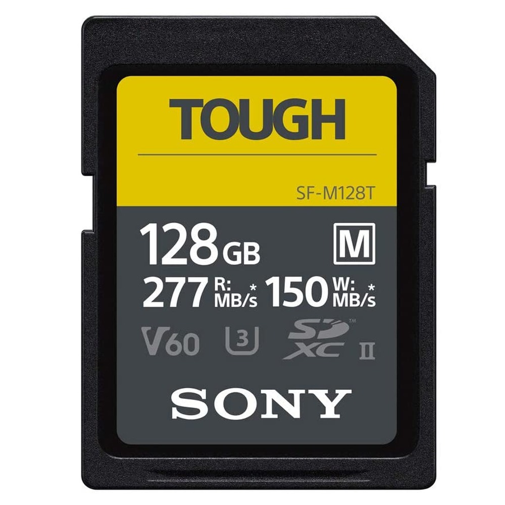Sony 128GB TOUGH M 시리즈 SDXC UHS-II 메모리카드