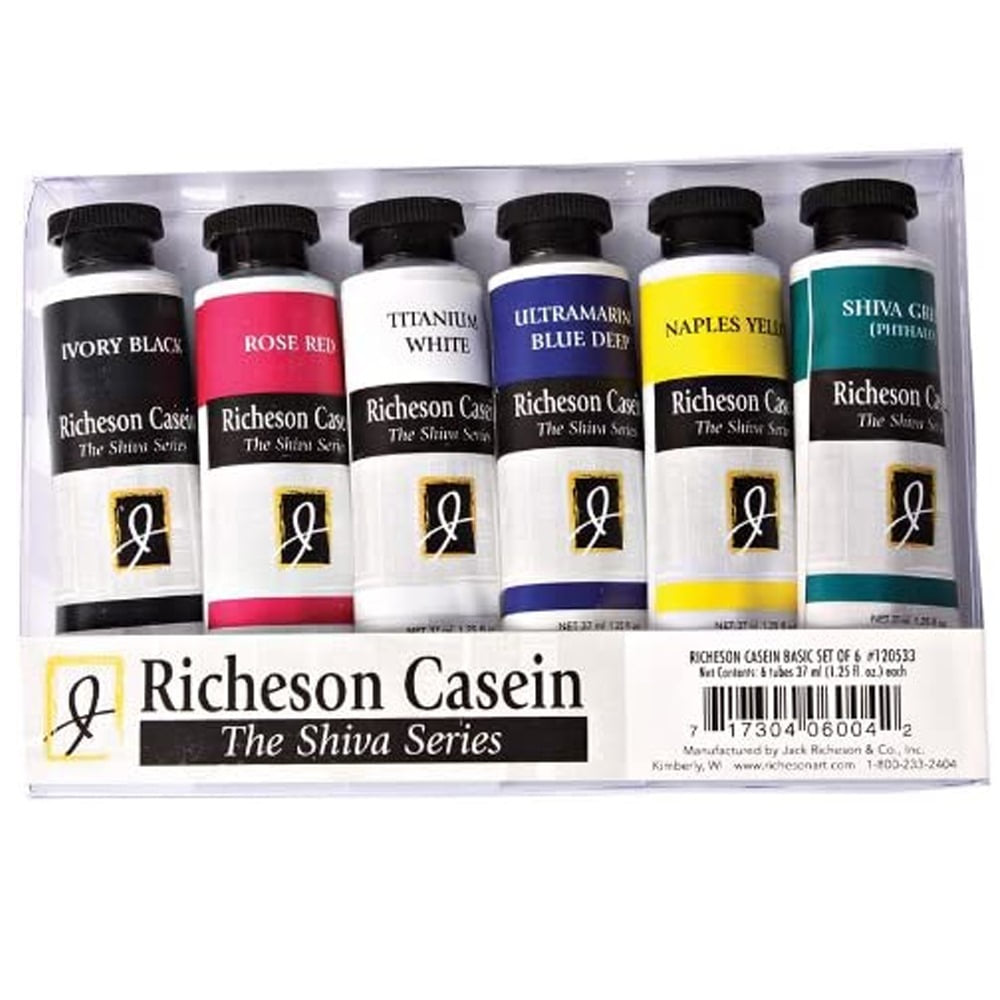 잭 리체슨 컬러 물감 Artist Casein Colors 120533