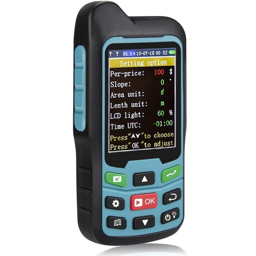 Te-Rich 핸드헬드 GPS GLONASS 랜드 에어리어 측정 계산 기기