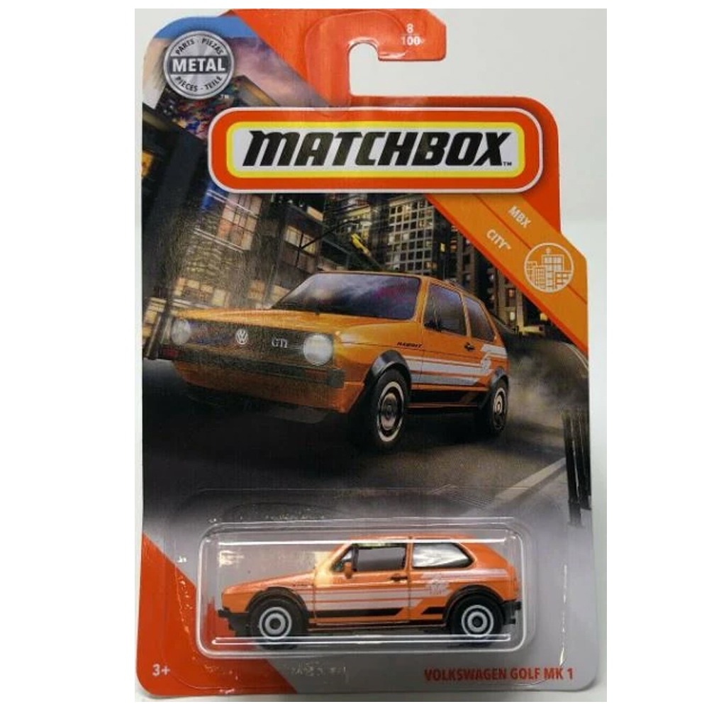 Matchbox 매치박스 1976 폭스바겐 골프 MK1 오렌지 자동차 다이캐스트 피규어