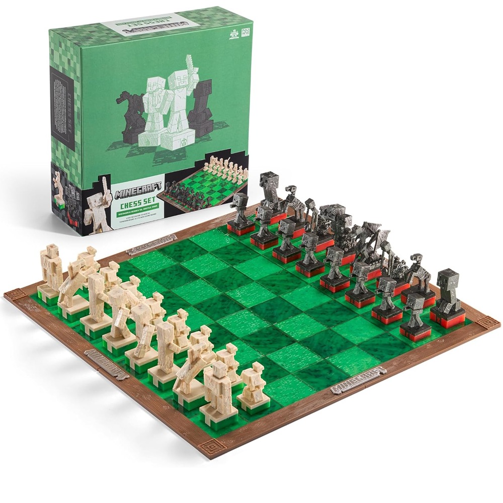 노블 컬렉션 마인크래프트 피규어 체스 세트