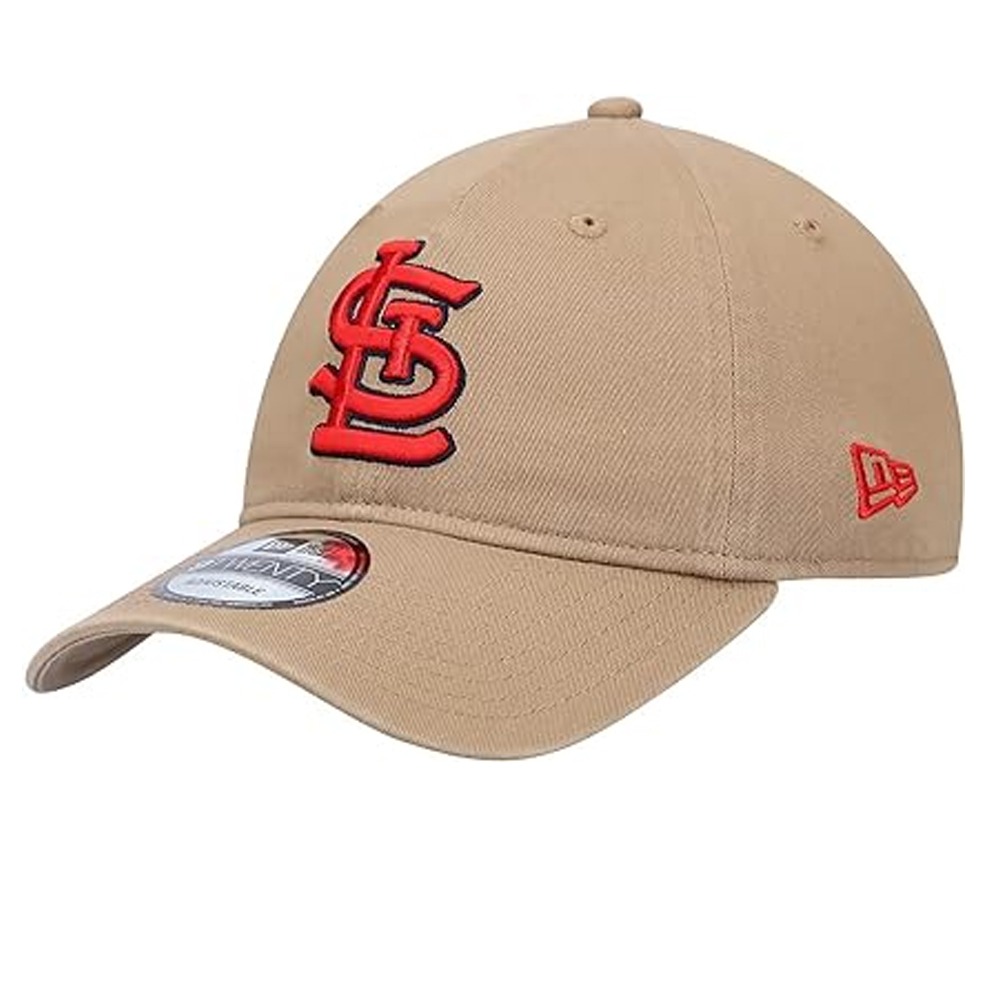 뉴에라 MLB 세인트루이스 야구 모자 카키