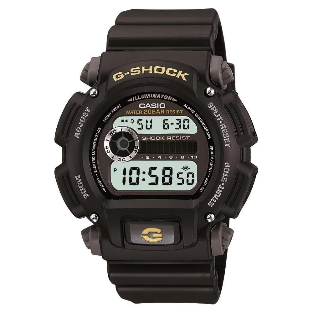 카시오 지샥 디지털 스포츠 손목 시계 DW9052-1B