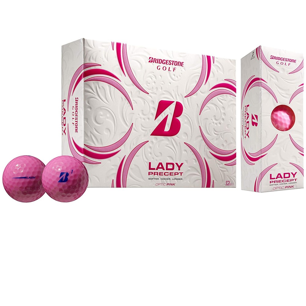 Bridgestone Golf 2021 Lady Precept Pink 여성 골프공 핑크